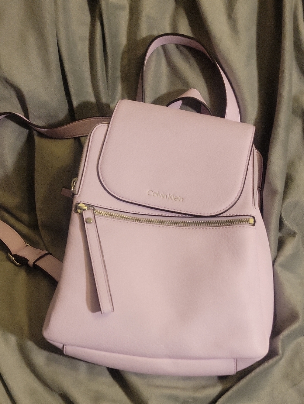 Calvin Klein Light Pink Mini Backpack